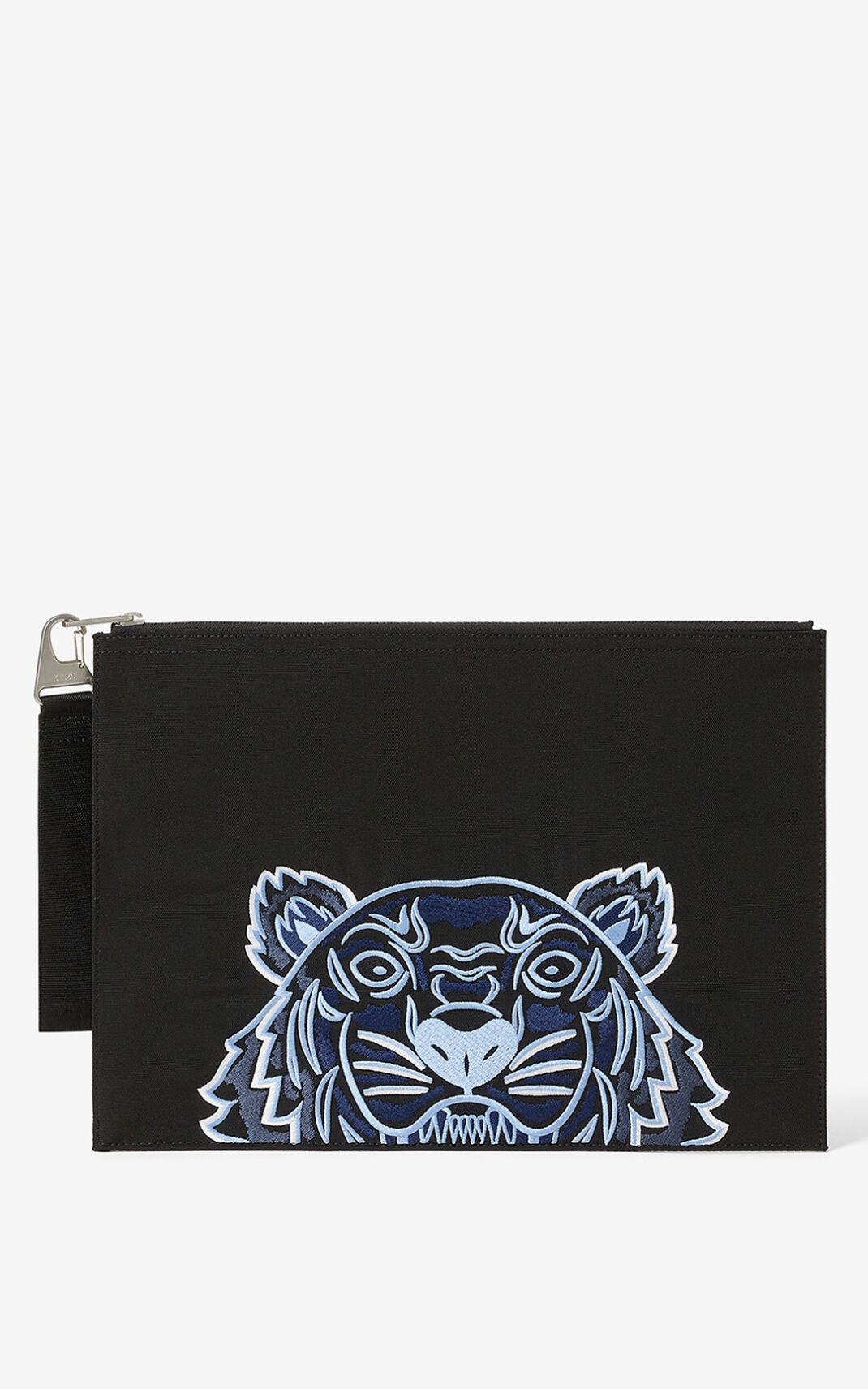 Kenzo Lærred Kampus Tiger Pung Dame - Sort DK-775283